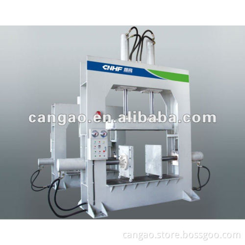 HF hotpressing machine specialized for engineered wood